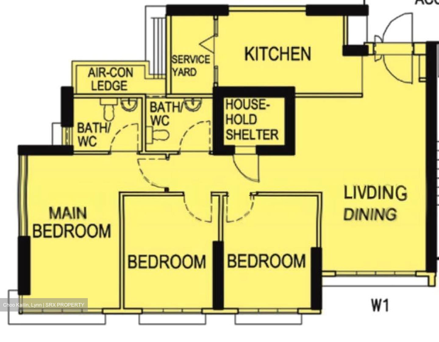 Blk 90B Telok Blangah Parcview (Bukit Merah), HDB 4 Rooms #581358511